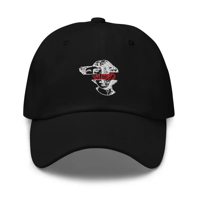 Some Grunges Dad Cap Black Logo